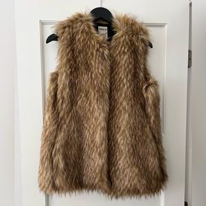 Zara Trafaluc Faux Fur Vest